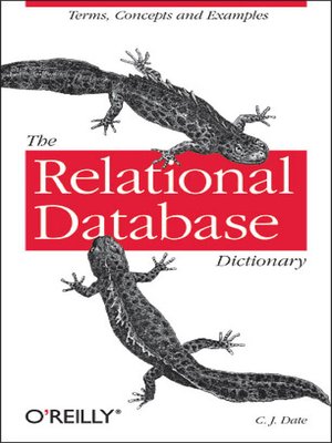 cover image of The Relational Database Dictionary